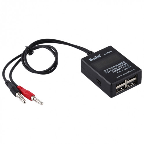 Kaisi K-9066 Câble d'alimentation de maintenance de téléphone portable Protection intégrée contre les courts-circuits pour Huawei, Samsung, Xiaomi, OPPO, VIVO, etc. SK775986-08