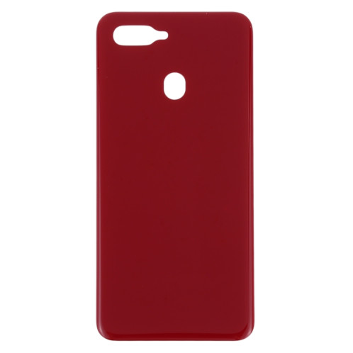 Pour le couvercle arrière de la batterie OPPO A7 / A7n (rouge) SH69RL1696-06