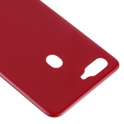 Pour le couvercle arrière de la batterie OPPO A7 / A7n (rouge) SH69RL1696-06
