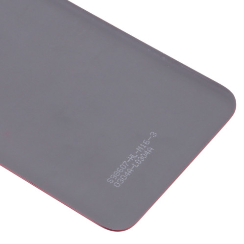 Pour le couvercle arrière de la batterie OPPO A7 / A7n (rouge) SH69RL1696-06