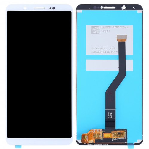 Ecran LCD et numériseur complet pour Vivo Y79 / V7 Plus (Blanc) SH771W1190-06