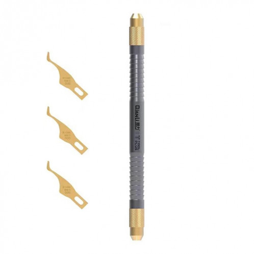 QIANLI 008 multifonctioal CPU IC colle dissolvant couteau lame mince carte mère BGA puce colle couteau de nettoyage SQ7777518-06