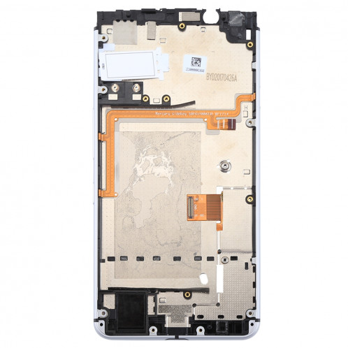 iPartsAcheter pour BlackBerry Keyone écran LCD + écran tactile avec cadre (Argent) SI785S1119-06
