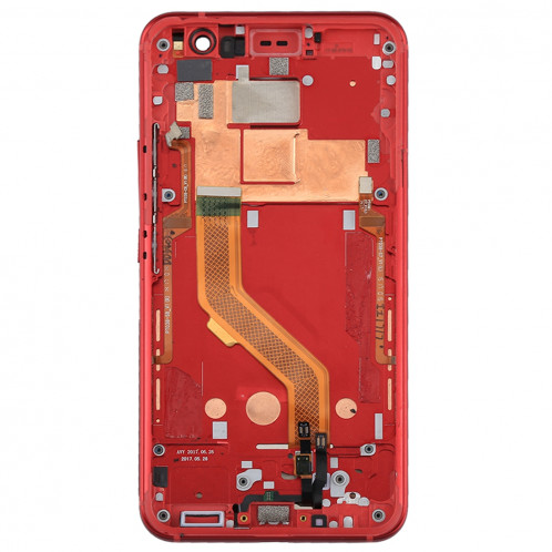 iPartsAcheter pour HTC U11 écran LCD + écran tactile Digitizer Assemblée avec cadre (rouge) SI787R137-06