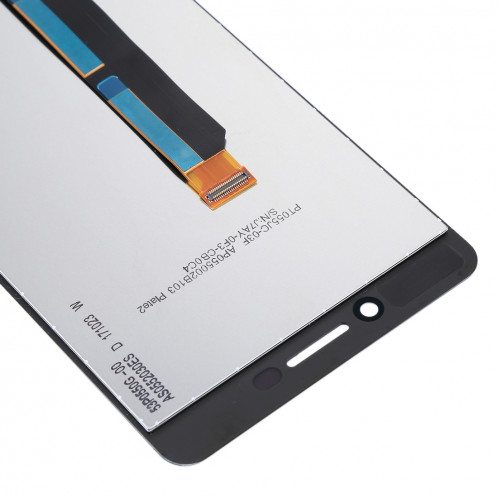 iPartsBuy pour Nokia 6 (deuxième génération) écran LCD + écran tactile Digitizer Assemblée (Noir) SI88BL796-06
