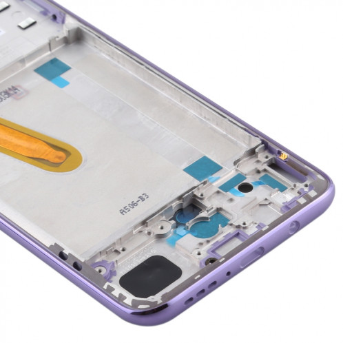 Plaque de cadre intermédiaire d'origine pour Xiaomi Redmi 10X 5G / Redmi 10X Pro 5G (violet) SH795P547-06