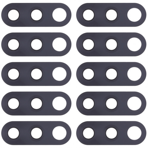 Objectif de caméra arrière 10 pièces pour Nokia 4.2 / TA-1184 / TA-1133 / TA-1149 / TA-1150 / TA-1157 (noir) SH829B1634-04