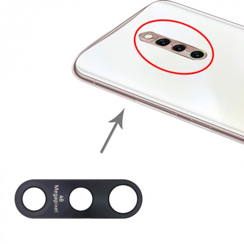 Pour Vivo X27 Pro Objectif de caméra arrière 10pcs SH78741279-04