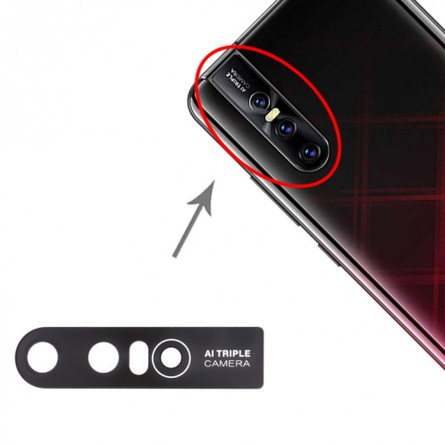 Pour Vivo S1 Pro / V15 Pro Objectif de caméra arrière 10 pièces SH7878374-04