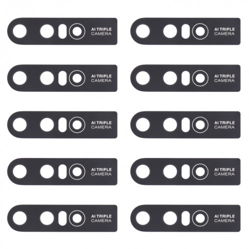 Pour Vivo S1 / V15 10pcs objectif de caméra arrière (noir) SH879B142-04