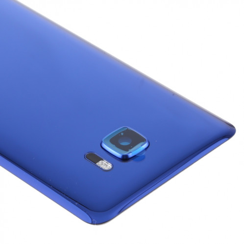 Couvercle arrière de la batterie avec couvercle de l'objectif de l'appareil photo pour HTC U Ultra (bleu) SH91LL153-06