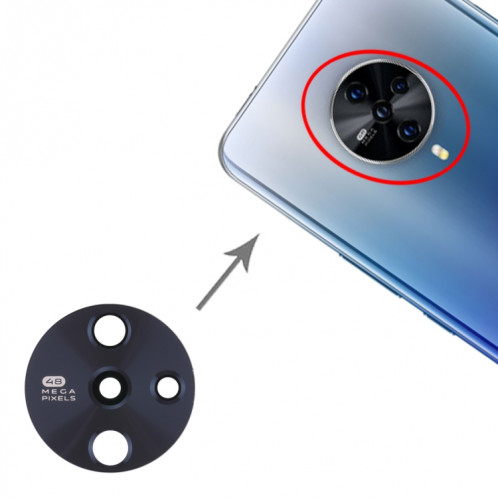 Pour Vivo s6 5G 10pcs objectif de caméra arrière SH789293-04