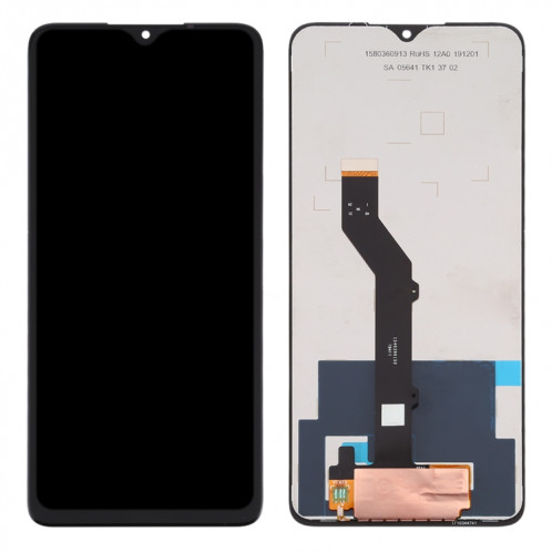 Écran LCD et numériseur complet pour Nokia 5.3 TA-1227 / TA-1229 / TA-1223 / TA-12234 (noir) SH84BL190-06