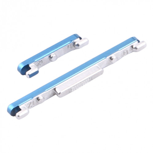 Bouton d'alimentation et bouton de contrôle du volume pour Huawei P40 (bleu) SH033L1212-04