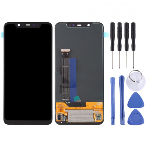 Ecran LCD et Digitizer Full Assembly pour Xiaomi Mi 8 (Noir) SH083B242-06