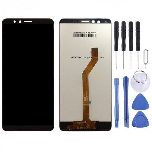Écran LCD OEM pour Lenovo K5 Pro avec assemblage complet du numériseur (noir) SH108B1147-06