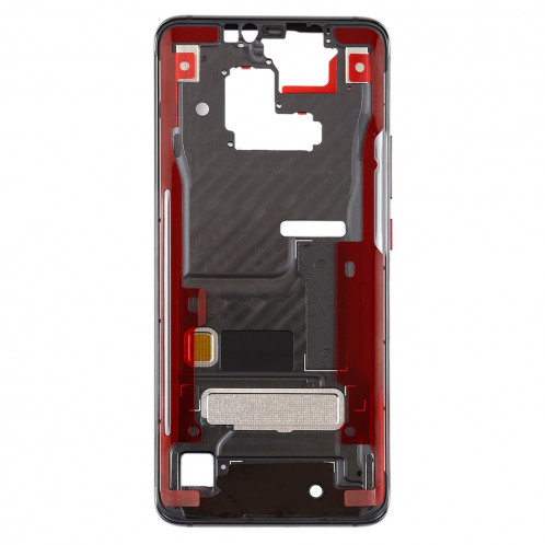 Plaque de lunette de cadre LCD avec boîtier latéral d'origine pour Huawei Mate 20 Pro (Noir) SH114B1085-06