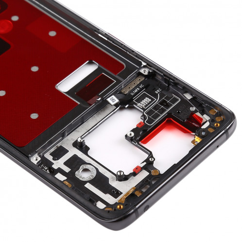 Plaque de lunette de cadre LCD avec boîtier latéral d'origine pour Huawei Mate 20 Pro (Noir) SH114B1085-06