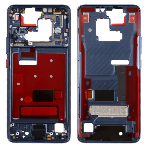 Cadre de lunette LCD avec boîtier latéral d'origine pour clavier Huawei Mate 20 Pro (bleu) SH114L39-06