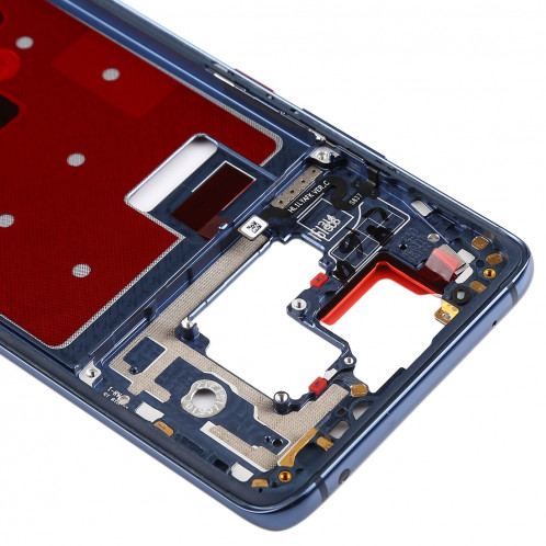 Cadre de lunette LCD avec boîtier latéral d'origine pour clavier Huawei Mate 20 Pro (bleu) SH114L39-06