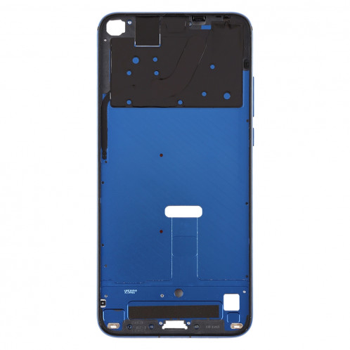 Plaque de lunette de cadre LCD avec boîtier latéral d'origine pour Huawei Honor V20 (Vue d'honneur 20) (bleu) SH119L305-06
