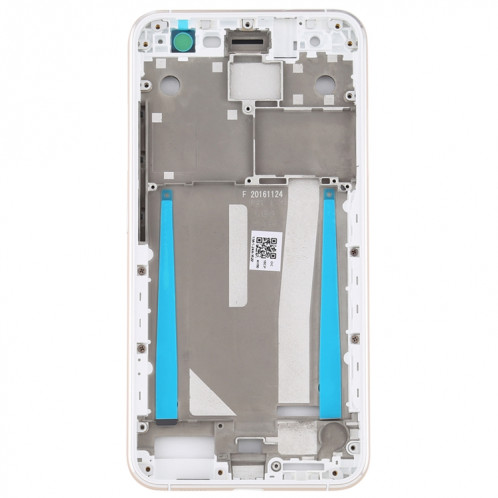 Plaque de cadre centrale pour Asus ZenFone 3 ZE520KL / Z017D / Z017DA / Z017DB (Blanc) SH202W789-06