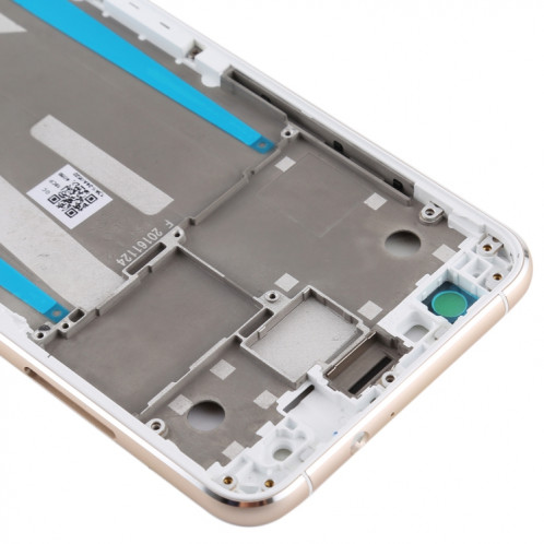 Plaque de cadre centrale pour Asus ZenFone 3 ZE520KL / Z017D / Z017DA / Z017DB (Blanc) SH202W789-06