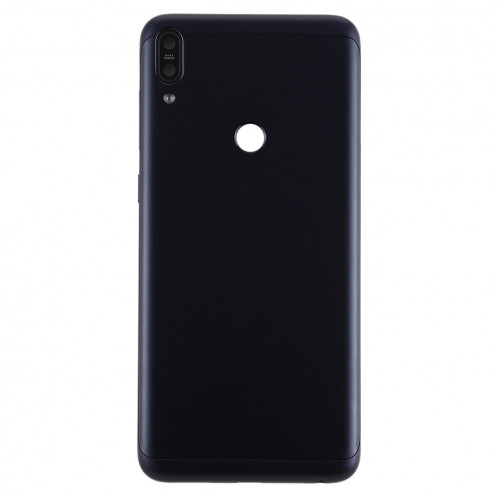 Cache arrière de la batterie avec objectif de la caméra et touches latérales pour Asus Zenfone Max Pro (M1) ZB601KL / ZB602K (Noir) SH04BL753-06