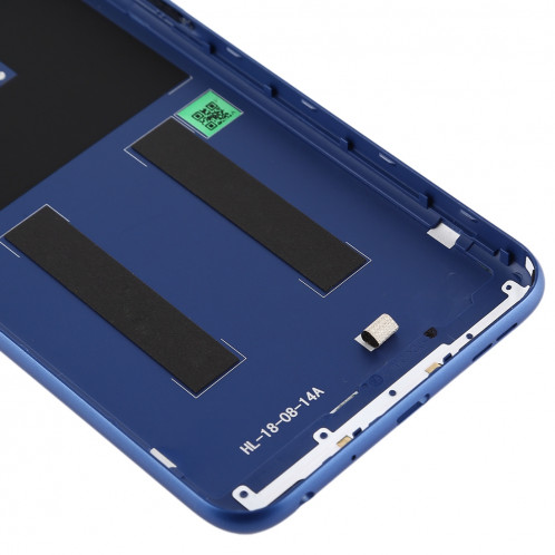 Cache arrière de la batterie avec objectif de la caméra et touches latérales pour Asus Zenfone Max Pro (M1) ZB601KL / ZB602K (Bleu) SH04LL1750-06