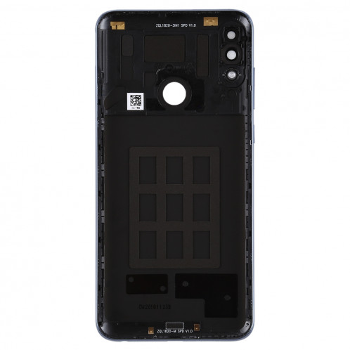 Cache arrière de la batterie avec lentille de caméra et touches latérales pour Asus Zenfone Max Pro (M2) ZB631KL (bleu foncé) SH05DL742-06