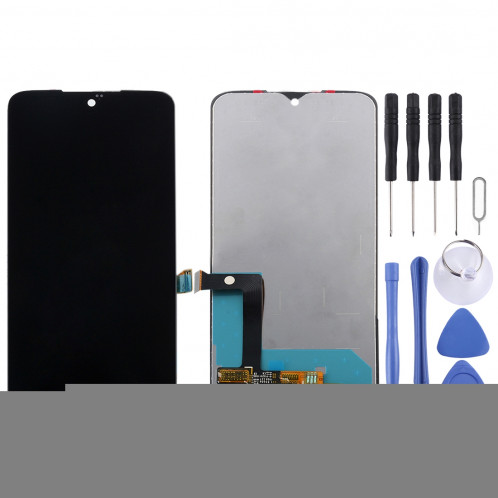 Ecran LCD et Digitaliseur Complet pour Motorola Moto G7 (Noir) SH210B679-06