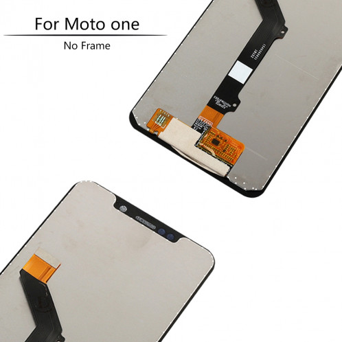 Ecran LCD et ensemble de numérisation complet pour Motorola One (P30 Play) (Noir) SH213B1560-06