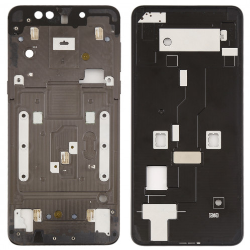 Plaque de cadre central avec touches latérales pour Xiaomi Mi Mix 3 (Noir) SH215B566-08
