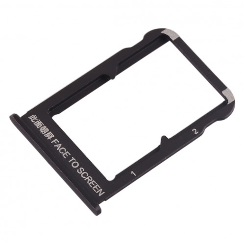 Plateau pour carte SIM + Plateau pour carte SIM pour Xiaomi Mi Mix 3 (Noir) SH216B981-05