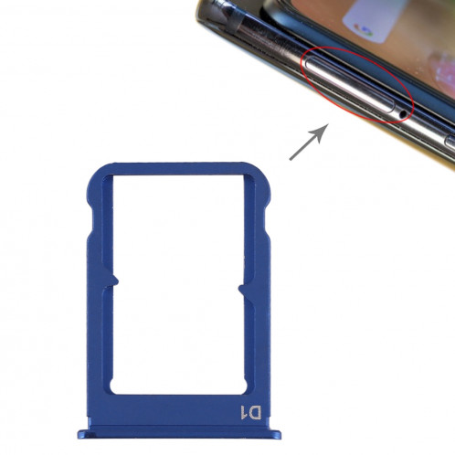 Bac à carte SIM + Bac à carte SIM pour Xiaomi Mi Mix 3 (Bleu) SH216L108-05