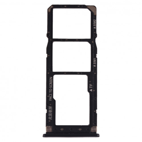 Plateau pour carte SIM + Plateau pour carte SIM + Plateau pour carte Micro SD pour Xiaomi Mi Play (Noir) SH217B78-05