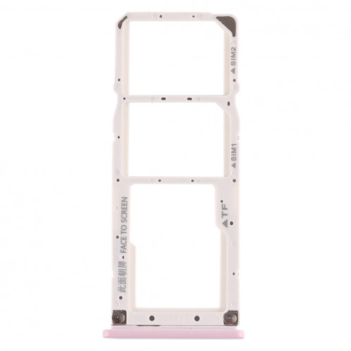 Plateau pour carte SIM + Plateau pour carte SIM + Plateau pour carte Micro SD pour Xiaomi Mi Play (Rose) SH217F1651-05