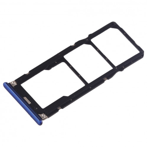 Plateau pour carte SIM + Plateau pour carte SIM + Plateau pour carte Micro SD pour Xiaomi Mi Play (Bleu) SH217L1293-05