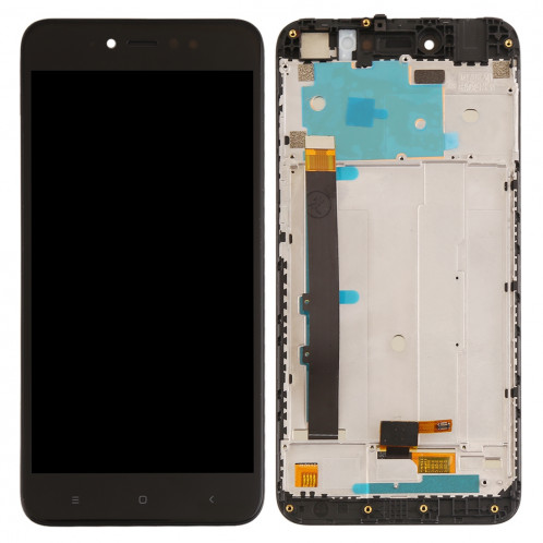 Ecran LCD et ensemble de numérisation complet avec cadre pour Xiaomi Redmi Note 5A Prime / Remdi Y1 (Noir) SH223B606-06
