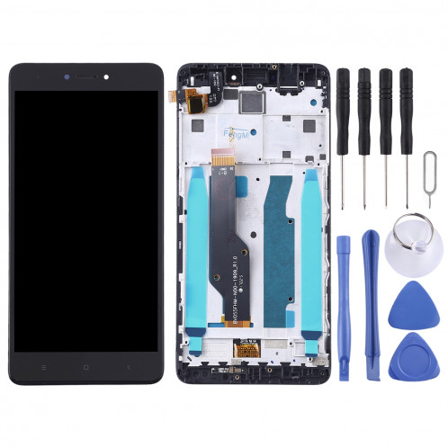 Ecran LCD et ensemble de numérisation complet avec cadre pour Xiaomi Redmi Note 4X (Noir) SH224B1457-06