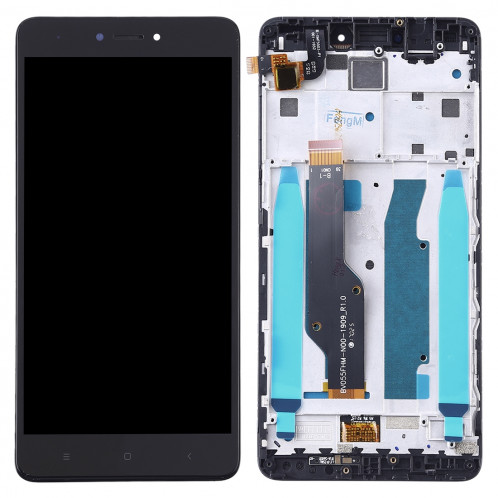 Ecran LCD et ensemble de numérisation complet avec cadre pour Xiaomi Redmi Note 4X (Noir) SH224B1457-06