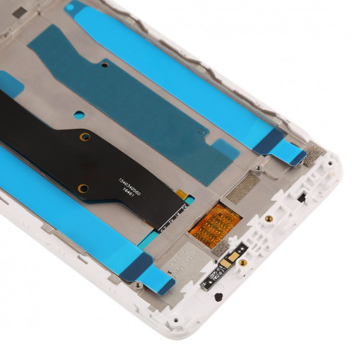 Ecran LCD et assemblée complète du numériseur avec cadre pour Xiaomi Redmi Note 4X (Blanc) SH224W585-06