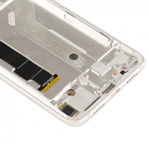 Ecran LCD et numériseur Assemblage complet avec cadre et touches latérales pour Xiaomi Mi 8 (Argent) SH226S1130-06