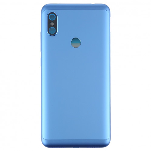 Coque Arrière de Batterie avec Touches Latérales pour Xiaomi Redmi Note 6 Pro (Bleu) SH32LL1263-06