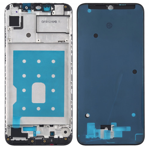 Plaque de cadre de boîtier LCD pour boîtier avant pour Huawei Y7 (2019) (Noir) SH242B488-06