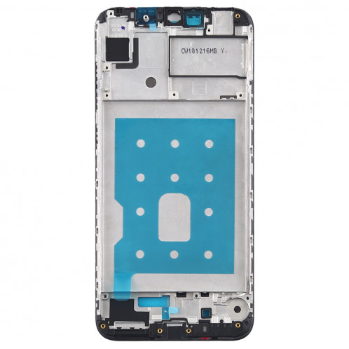 Plaque de cadre de boîtier LCD pour boîtier avant pour Huawei Y7 (2019) (Noir) SH242B488-06