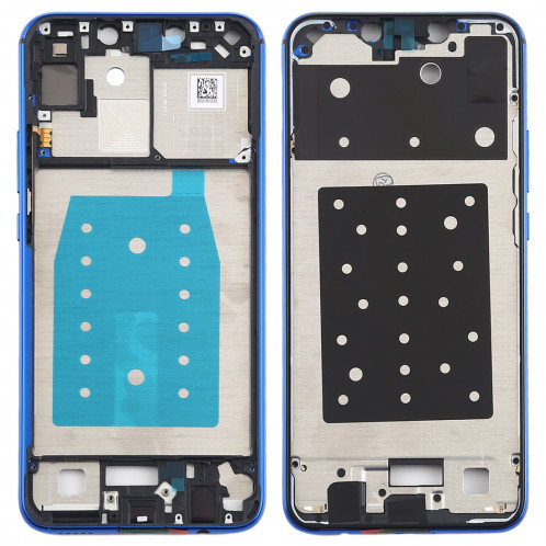 Plaque de cadre avant pour boîtier LCD pour Huawei P Smart + (2019) (bleu) SH252L635-06