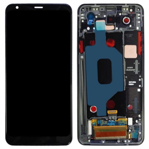 Écran LCD TFT pour LG Stylo 4 / Q Stylo 4 / Q710 / Q710MS / Q710CS Assemblage complet du numériseur avec cadre (Noir) SH283B928-06