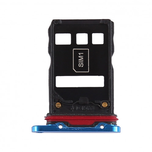 Bac à carte SIM + Bac à carte SIM pour Huawei P30 Pro (Bleu) SH292L1042-05