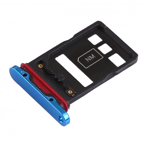 Bac à carte SIM + Bac à carte SIM pour Huawei P30 Pro (Bleu) SH292L1042-05